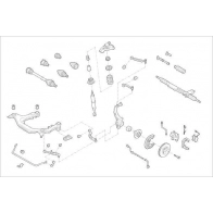 Подвеска колеса DELPHI Infiniti G9VX GQ5 OE-VW-000017874-F