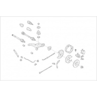 Подвеска колеса DELPHI 4R04G 5 OE-VW-000018190-R Infiniti
