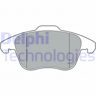 Тормозные колодки дисковые DELPHI W3Y IV LP3407 1424218693