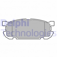 Тормозные колодки дисковые DELPHI 1439893446 LP3690 51A6 VK
