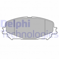 Тормозные колодки дисковые, комплект DELPHI Renault Grand Scenic 4 (R9) 2016 – 2020 LP3734 0V 0K9