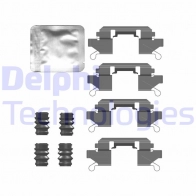 Ремкомплект колодок DELPHI Renault Alaskan (U3MA) 1 Пикап CHOY0 4 LX0761