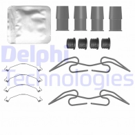 Ремкомплект колодок DELPHI 7K WS38 Seat Leon (KL) 4 Хэтчбек 1.0 TSI 90 л.с. 2020 – наст. время LX0784