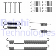 Ремкомплект колодок DELPHI 4W6 67 Seat Ibiza (KJ) 5 2017 – 2020 LY1439