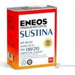 Моторное масло синтетическое ENEOS SUSTINA SN 0W-20, 4 л ENEOS 4943589134628 1436772577 8L NUN2