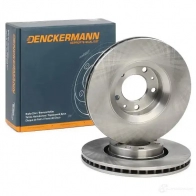 Тормозной диск DENCKERMANN 1665632 5901225713308 b130027 T6V EB - Изображение 2