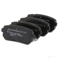 Тормозные колодки, комплект DENCKERMANN b111033 1665126 IG 3ZNH6 5901225762849 - Изображение 3