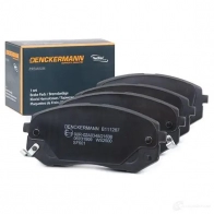Тормозные колодки, комплект DENCKERMANN 1665372 b111287 V 0D3H 5901225792396 - Изображение 2
