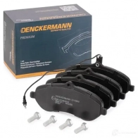 Тормозные колодки, комплект DENCKERMANN BF4S V b110950 1665046 5901225727497 - Изображение 2