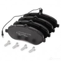 Тормозные колодки, комплект DENCKERMANN BF4S V b110950 1665046 5901225727497 - Изображение 3