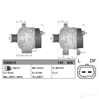 Генератор DENSO 9 MJWT5 DAN515 803786 8717613019870 - Изображение 3