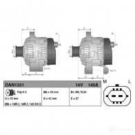 Генератор DENSO 1210433899 8717613045459 dan1331 LCZ AG - Изображение 3