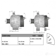 Генератор DENSO KH VUBZH 8717613039779 127107853 DAN1092 - Изображение 4