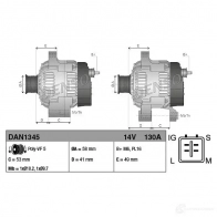 Генератор DENSO LRK DKM 8717613055434 803769 DAN1345 - Изображение 3
