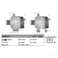 Генератор DENSO 803651 5G R96UM 8717613025178 DAN1011 - Изображение 4