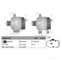 Генератор DENSO dan1125 4C90BK 8 803723 8717613046500 - Изображение 3