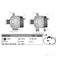 Генератор DENSO 803729 2H9WWZ Q dan1138 8717613046562 - Изображение 3