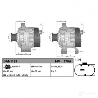 Генератор DENSO 8717613046531 SC7I 5M dan1133 803726 - Изображение 3