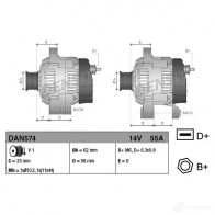 Генератор DENSO 8717613023716 GQSH 8 803795 DAN574 - Изображение 3