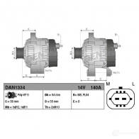 Генератор DENSO 8717613056738 dan1334 1210433937 NE K262 - Изображение 3