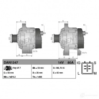 Генератор DENSO DAN1347 8717613055441 OS91 J 803770 - Изображение 8