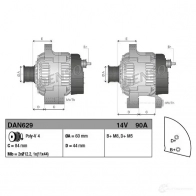 Генератор DENSO DAN629 5W1 FZS 803826 8717613020289 - Изображение 4