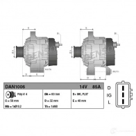 Генератор DENSO 803646 5S7H 5 DAN1006 8717613024850 - Изображение 3