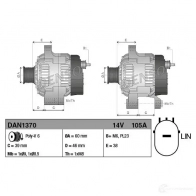 Генератор DENSO 8717613110157 1210434365 dan1370 W3SF 5 - Изображение 3