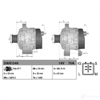 Генератор DENSO 8717613019184 DAN514 803785 ZRJX 6L0 - Изображение 1