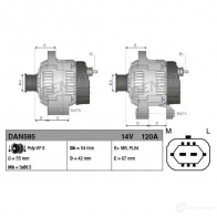 Генератор DENSO DAN585 YQ7C 1 8717613019962 803800 - Изображение 3