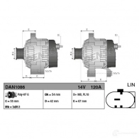 Генератор DENSO 803699 9 XW69B 8717613039717 dan1086 - Изображение 3