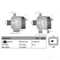 Генератор DENSO 803687 8717613039274 dan1071 R KEIBO - Изображение 4