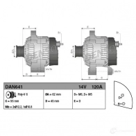 Генератор DENSO DAN641 803833 IMG648 P 8717613020357 - Изображение 4