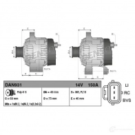 Генератор DENSO dan931 LKJ1 Q2 803847 8717613019658 - Изображение 3