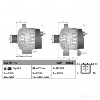Генератор DENSO 803657 dan1017 8717613025239 F3QK1 N - Изображение 3