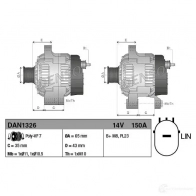 Генератор DENSO 803760 DAN1326 8717613045404 E7 OWG - Изображение 3