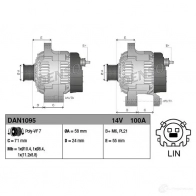Генератор DENSO 8717613039946 803704 96IJ AE dan1095 - Изображение 3