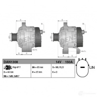Генератор DENSO 8717613045220 DAN1308 803749 ZPM5O R - Изображение 4