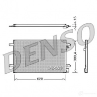 Радиатор кондиционера DENSO SVIVRX R 804292 DCN02017 8717613454244