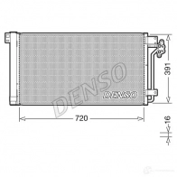 Радиатор кондиционера DENSO 65928556 DCN32020 8717613491935 7WGM UQN