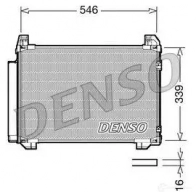 Радиатор кондиционера DENSO Toyota Yaris (XP90) 2 2005 – 2011 PTKI 1R DCN50025 8717613480601