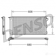 Радиатор кондиционера DENSO F G5TV 8717613456033 Fiat Panda (169) 2 2003 – 2012 DCN09105