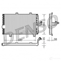 Радиатор кондиционера DENSO DCN09142 8717613456095 804400 CEW7M UK