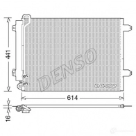 Радиатор кондиционера DENSO DCN32008 8717613489475 NW 5JE1I Volkswagen Passat (B6) 4 Универсал 2.0 FSI 4motion 150 л.с. 2005 – 2010