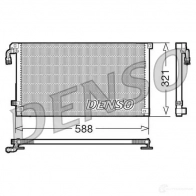 Радиатор кондиционера DENSO 8717613455081 DCN07004 Citroen Saxo 1 (S0, S1) Хэтчбек 1.6 120 л.с. 1996 – 2004 EXGS Y63