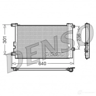 Радиатор кондиционера DENSO DCN01016 8717613455524 804274 QAEH 2KO