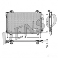 Радиатор кондиционера DENSO 8717613456682 Toyota Corolla Verso (AR10) 1 Минивэн 1.8 (ZNR11) 129 л.с. 2004 – 2009 DCN50012 7QH NZ