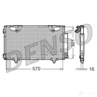 Радиатор кондиционера DENSO DCN50010 CB IWA Toyota Avensis (T220) 1 Хэтчбек 1.6 (ZZT220) 110 л.с. 2000 – 2003 8717613456668