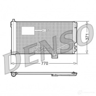 Радиатор кондиционера DENSO 8717613454558 2 LUPFVX 804474 DCN17015