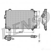 Радиатор кондиционера DENSO 8717613456705 Toyota Corolla (E120) 9 Хэтчбек 2.0 D 4D (CDE120R. CDE120L) 116 л.с. 2003 – 2007 G1K CGJ dcn50014